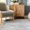 Nuloom Jasonna Leather Tribal Flatweave Area Rug 7ft 6in x 9ft 6in NIST01A-76096 - alternate 4
